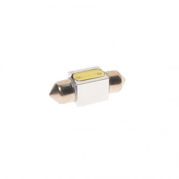 53 р. Лампа светодиодная 24V C10W SV8.5-8 6000K двухцокольная MEGAPOWER MEGAPOWER-AUTOMOTIVE 85202w-24  с доставкой в г. Майкоп. Увеличить фотографию 1