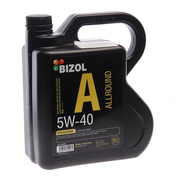 4 199 р. Масло моторное ALLROUND 5W40 синт.4л BIZOL BIZOL 85226 BIZOL 85226  с доставкой в г. Майкоп. Увеличить фотографию 1