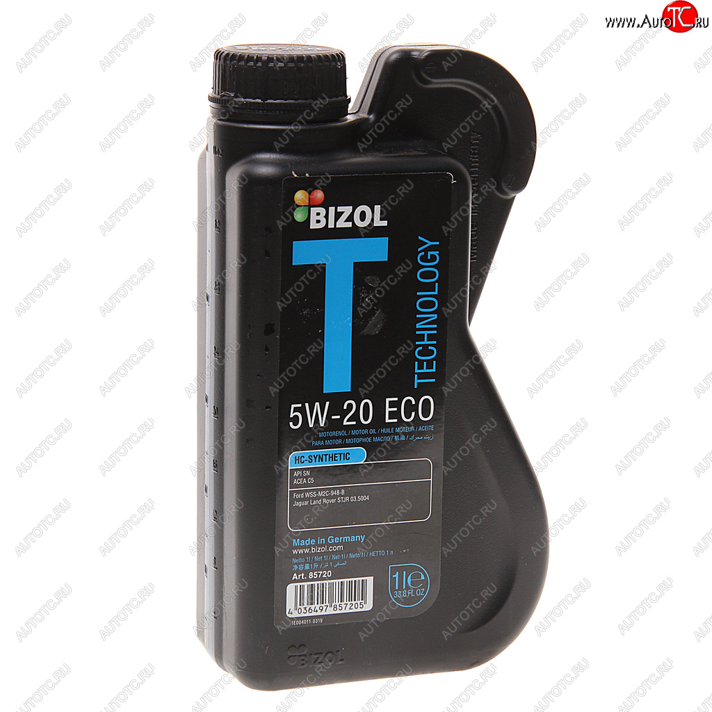 1 569 р. Масло моторное TECHNOLOGY 5W20 ECO синт.1л BIZOL BIZOL 85720  с доставкой в г. Майкоп