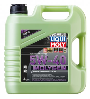 7 999 р. Масло моторное MOLYGEN 5W40 синт.4л LIQUI MOLY LIQUI MOLY 8578  с доставкой в г. Майкоп. Увеличить фотографию 1