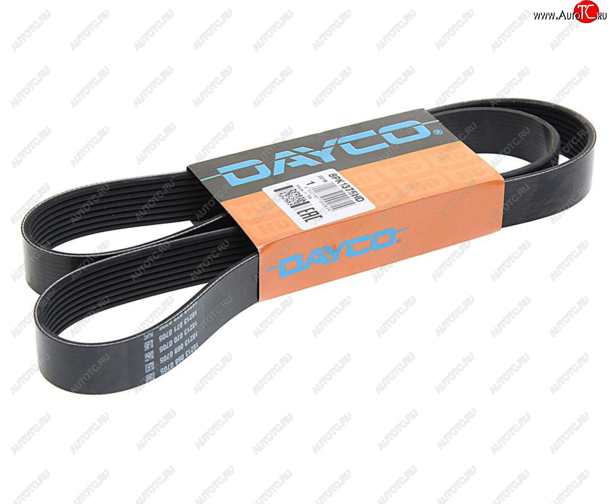 1 269 р. Ремень приводной поликлиновой 8PK1375 DAYCO DAYCO 8pk1375hd  с доставкой в г. Майкоп