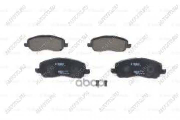 2 689 р. Колодки тормозные передние (4шт.) BOSCH Mitsubishi Galant 8  дорестайлинг седан (1996-1998)  с доставкой в г. Майкоп
