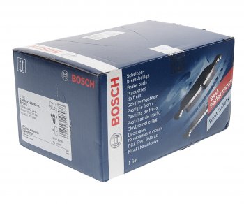 2 449 р. Колодки тормозные передние (4шт.) BOSCH Peugeot 308 T7 хэтчбек 5 дв. дорестайлинг (2007-2011)  с доставкой в г. Майкоп. Увеличить фотографию 2