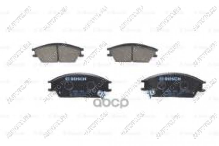 1 789 р. Колодки тормозные передние (4шт.) BOSCH Hyundai Getz TB хэтчбэк 5 дв. дорестайлинг (2002-2005)  с доставкой в г. Майкоп