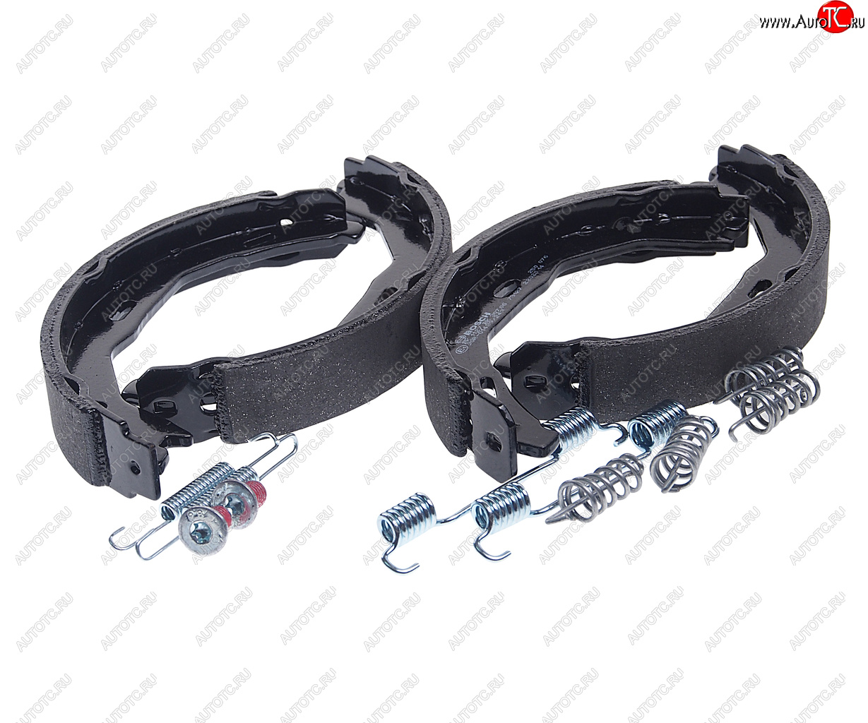2 799 р. Колодки тормозные задние барабанные (4шт.) BOSCH Mercedes-Benz C-Class W204 дорестайлинг седан (2007-2011)  с доставкой в г. Майкоп