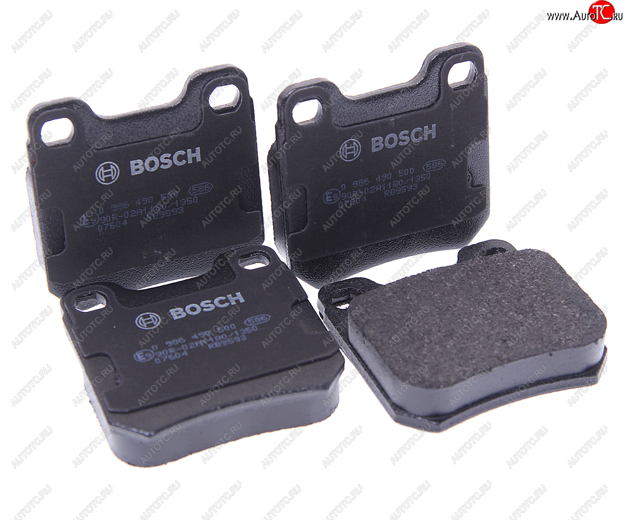 1 769 р. Колодки тормозные задние (4шт.) BOSCH Opel Omega A универсал (1986-1994)  с доставкой в г. Майкоп