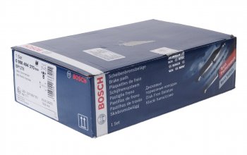 4 999 р. Колодки тормозные передние (4шт.) BOSCH Jeep Cherokee KJ дорестайлинг (2001-2005)  с доставкой в г. Майкоп. Увеличить фотографию 2