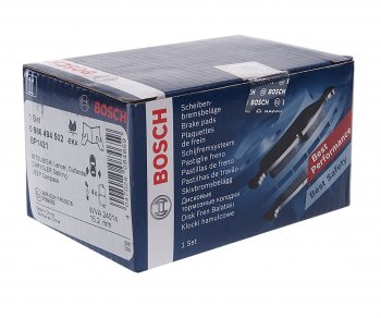 1 839 р. Колодки тормозные задние (4шт.) BOSCH Mitsubishi Outlander CU (2003-2009)  с доставкой в г. Майкоп. Увеличить фотографию 2