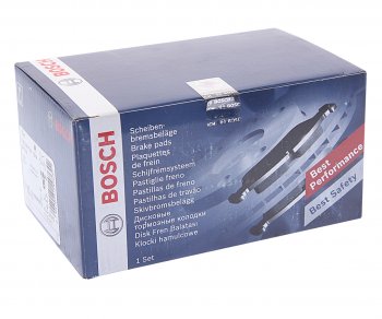 2 799 р. Колодки тормозные передние (4шт.) BOSCH Nissan X-trail 3 T32 дорестайлинг (2013-2018)  с доставкой в г. Майкоп. Увеличить фотографию 3