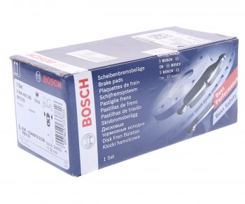 3 159 р. Колодки тормозные передние (4шт.) BOSCH Peugeot 308 T7 хэтчбек 5 дв. дорестайлинг (2007-2011)  с доставкой в г. Майкоп. Увеличить фотографию 3