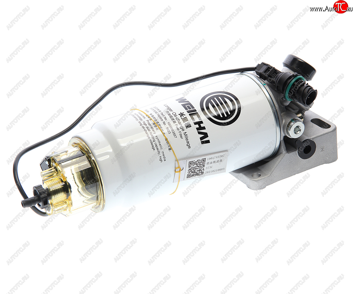 23 649 р. Фильтр топливный JAC N350 (WP10.336E53WP12 Е5) грубой очистки в сборе OE JAC 1001742207  с доставкой в г. Майкоп