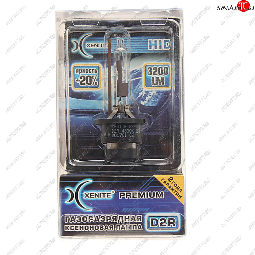 1 269 р. Лампа ксеноновая D2R 4300K +20% бокс Premium XENITE XENITE 1002007  с доставкой в г. Майкоп