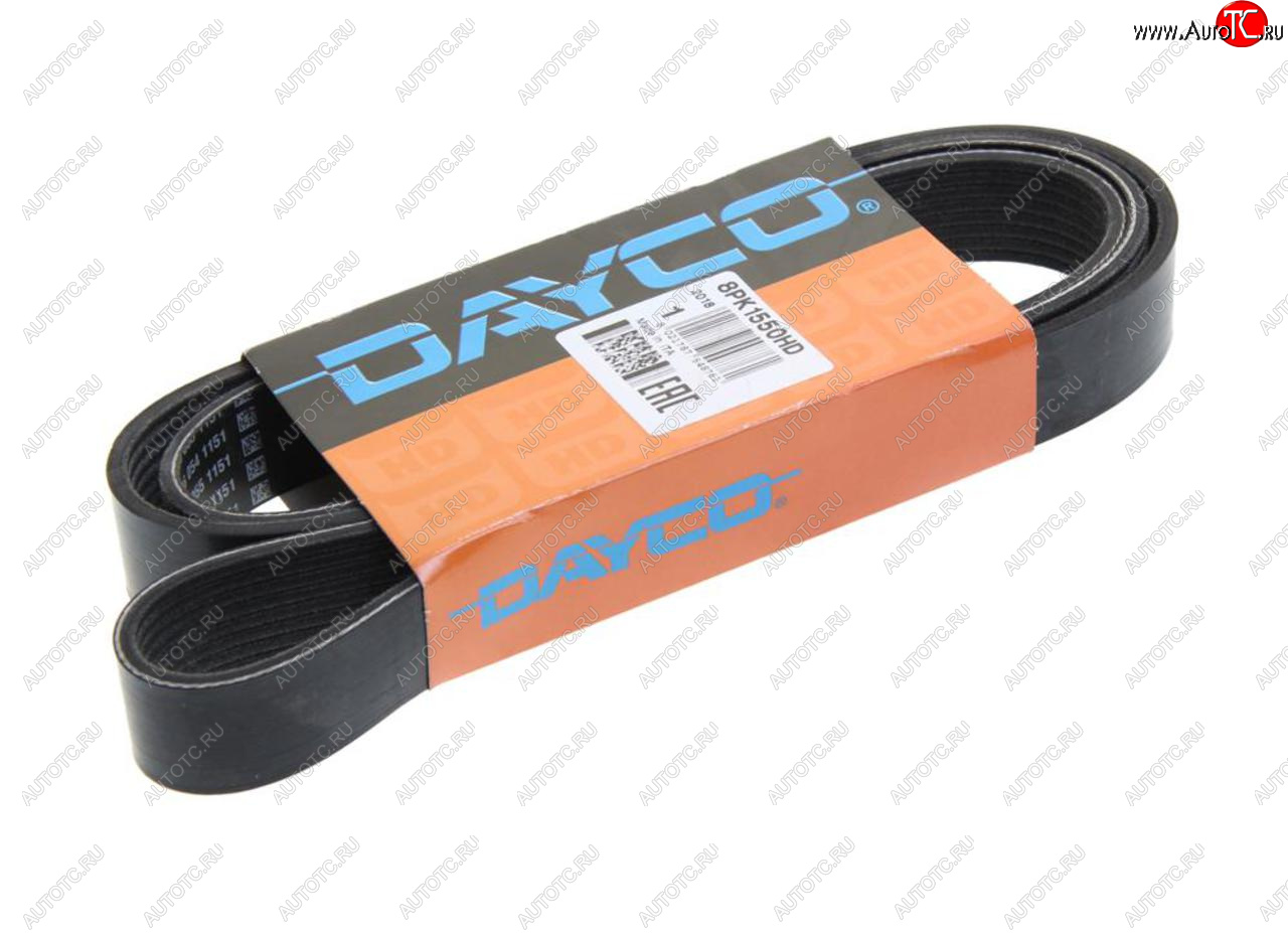 1 539 р. Ремень приводной поликлиновой 8PK1550HD DAYCO DAYCO 8pk1550hd  с доставкой в г. Майкоп