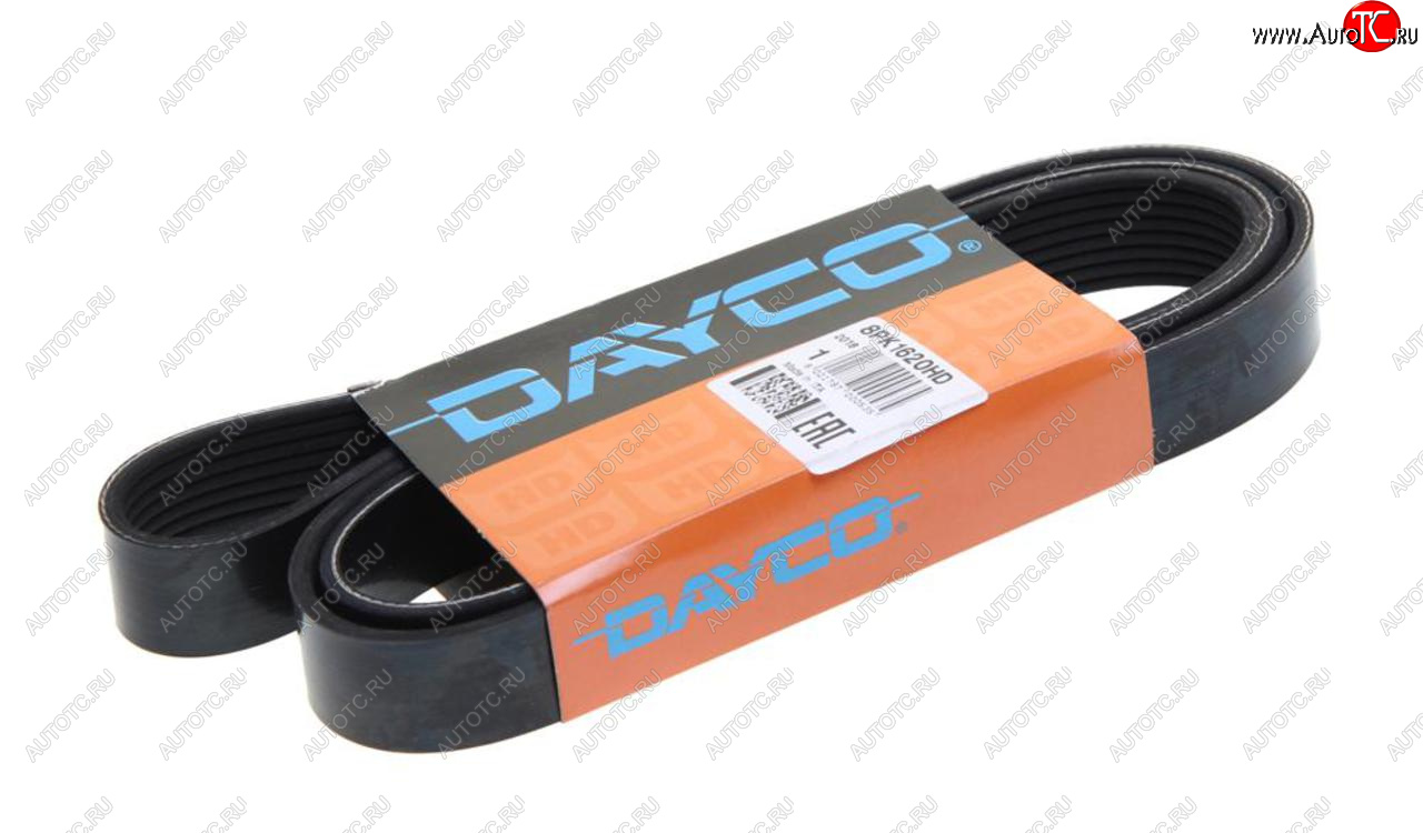 1 869 р. Ремень приводной поликлиновой 8PK1620HD DAYCO DAYCO 8pk1620hd  с доставкой в г. Майкоп