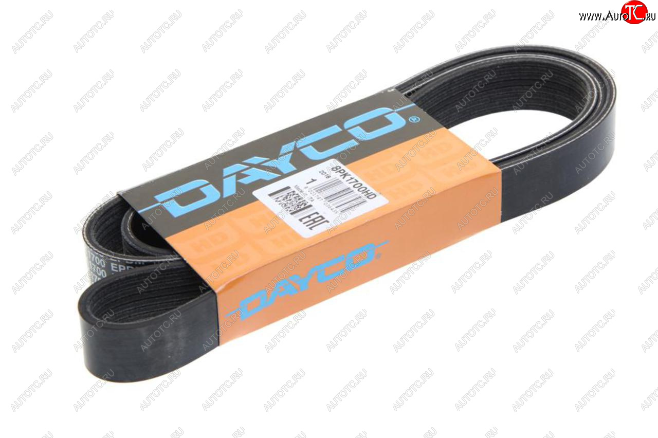 1 799 р. Ремень приводной поликлиновой 8PK1700HD DAYCO DAYCO 8pk1700hd  с доставкой в г. Майкоп
