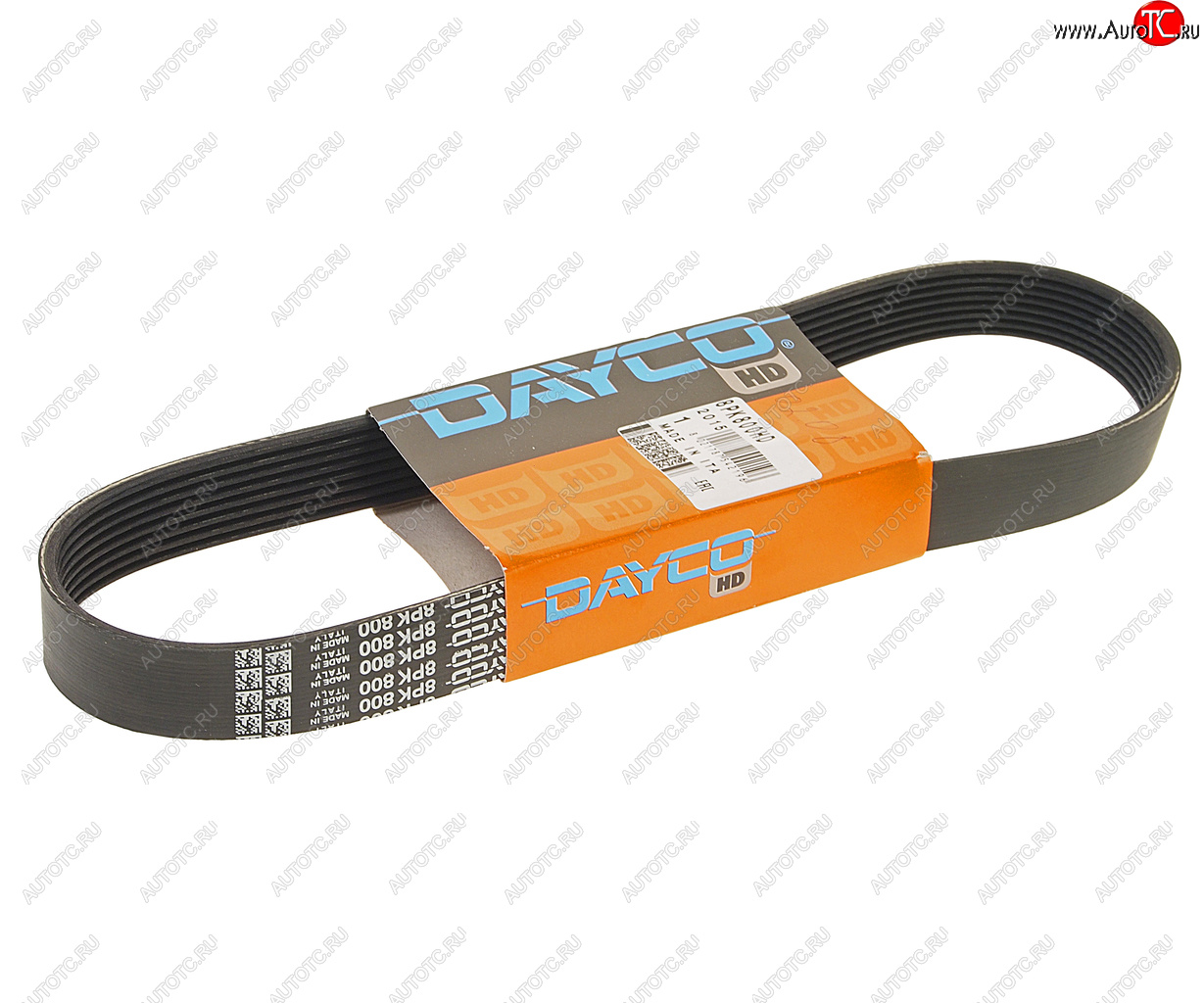 1 159 р. Ремень приводной поликлиновой 8PK800 DAYCO DAYCO 8pk800hd  с доставкой в г. Майкоп