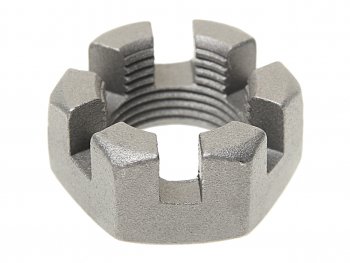 70 р. Гайка М20х1.5-6Н корончатая многоцелевая тефлон MEGAPOWER MEGAPOWER 900-00-030  с доставкой в г. Майкоп. Увеличить фотографию 1