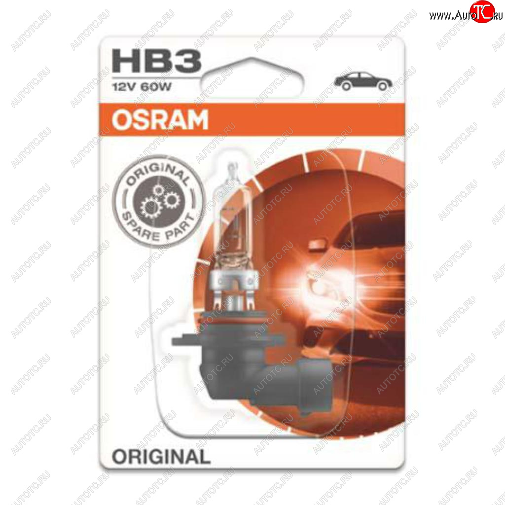 699 р. Лампа 12V HB3 60W P20d блистер (1шт.) OSRAM OSRAM 9005-01b  с доставкой в г. Майкоп
