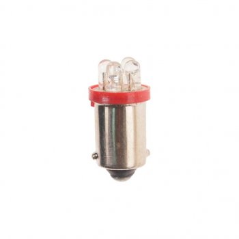 12 р. Лампа светодиодная 12V T4W BA9s 4 светодиода MEGAPOWER MEGAPOWER-AUTOMOTIVE 90123r  с доставкой в г. Майкоп. Увеличить фотографию 2