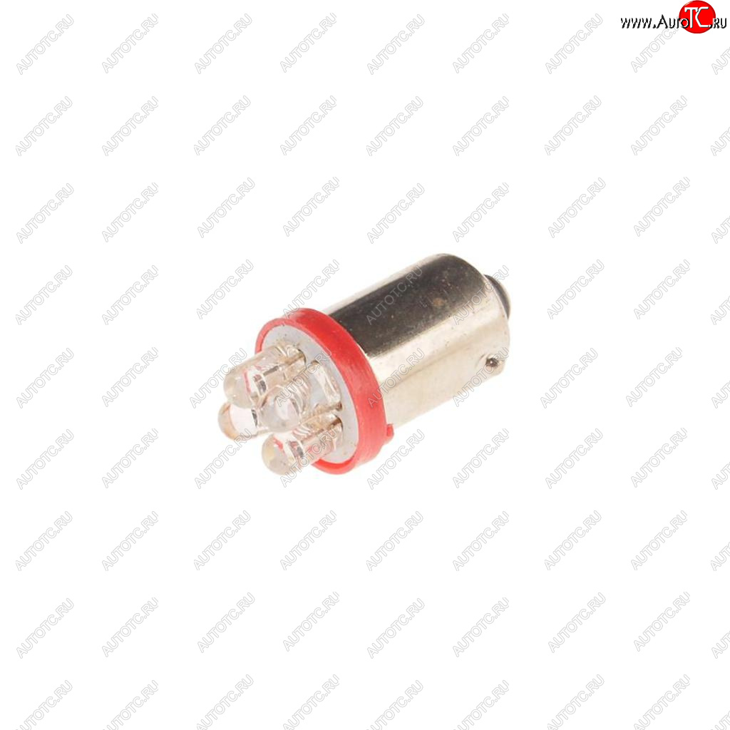 12 р. Лампа светодиодная 12V T4W BA9s 4 светодиода MEGAPOWER MEGAPOWER-AUTOMOTIVE 90123r  с доставкой в г. Майкоп