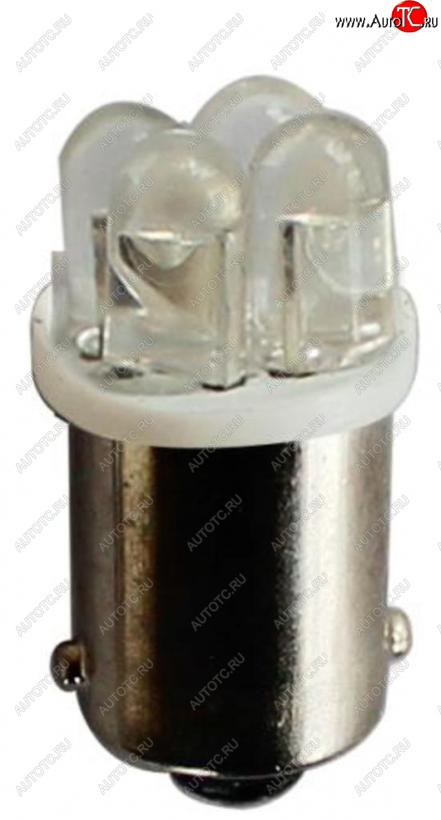 46 р. Лампа светодиодная 24V T4W BA9s 6000K 4 светодиода MEGAPOWER MEGAPOWER-AUTOMOTIVE 90123w-24  с доставкой в г. Майкоп