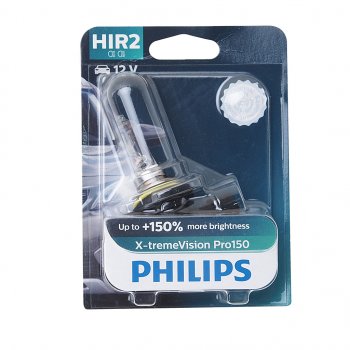 3 499 р. Лампа 12V HIR2 55W PX22d +150% блистер (1шт.) X-Treme Vision Pro 150 PHILIPS PHILIPS 9012xvproбл  с доставкой в г. Майкоп. Увеличить фотографию 1