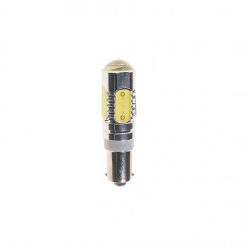 207 р. Лампа светодиодная 12V T4W BA9s 6000K 5 светодиодов MEGAPOWER MEGAPOWER-AUTOMOTIVE 90143w  с доставкой в г. Майкоп. Увеличить фотографию 1