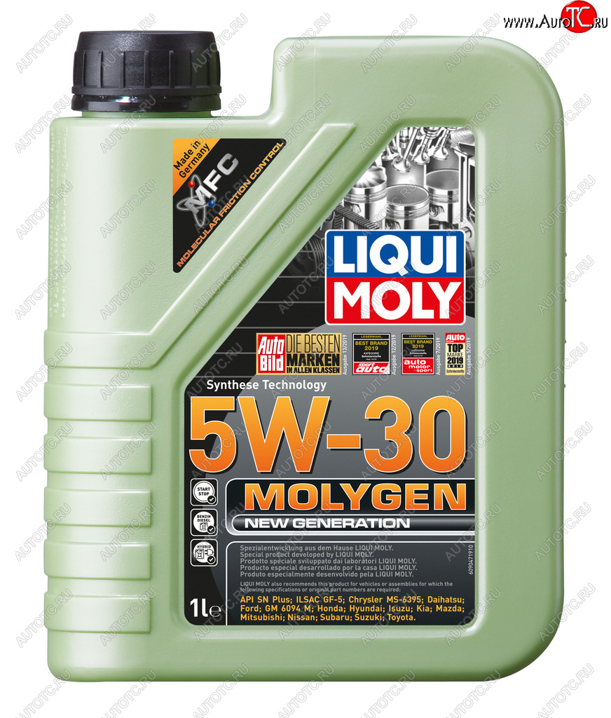 2 099 р. Масло моторное MOLYGEN NEW GENERATION 5W30 синт.1л LIQUI MOLY LIQUI MOLY 9047  с доставкой в г. Майкоп