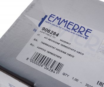 4 799 р. Ремкомплект IVECO корпуса термостата EMMERRE EMMERRE 906284  с доставкой в г. Майкоп. Увеличить фотографию 4