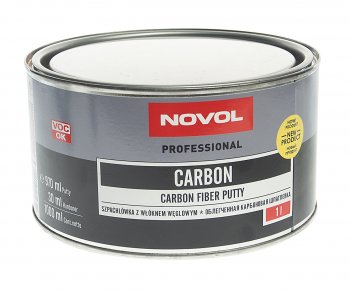 1 669 р. Шпатлевка облегченная карбоновая CARBON 1кг NOVOL NOVOL 90952 NOVOL 90952  с доставкой в г. Майкоп. Увеличить фотографию 1
