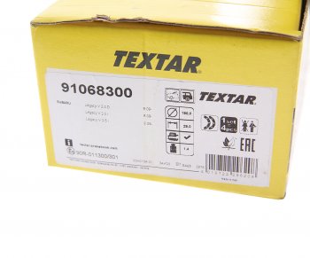 3 999 р. Колодки тормозные задние (4шт.) TEXTAR Mitsubishi Lancer 10 CY седан дорестайлинг (2007-2010)  с доставкой в г. Майкоп. Увеличить фотографию 4
