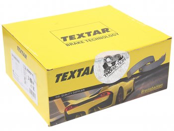 4 299 р. Колодки тормозные задние барабанные (4шт.) TEXTAR Renault Kangoo KW0 дорестайлинг (2008-2013)  с доставкой в г. Майкоп. Увеличить фотографию 2