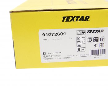 3 799 р. Колодки тормозные задние барабанные (4шт.) TEXTAR Hyundai Solaris RBr хэтчбэк дорестайлинг (2010-2014)  с доставкой в г. Майкоп. Увеличить фотографию 3
