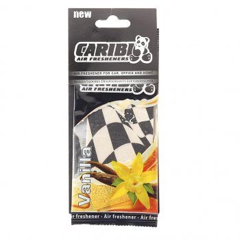 93 р. Ароматизатор подвесной пластина (ваниль) Formula-1 CARIBI CARIBI 91558  с доставкой в г. Майкоп. Увеличить фотографию 1