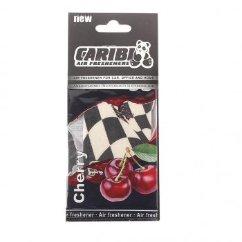 95 р. Ароматизатор подвесной пластина (вишня) Formula-1 CARIBI CARIBI 92012  с доставкой в г. Майкоп. Увеличить фотографию 1