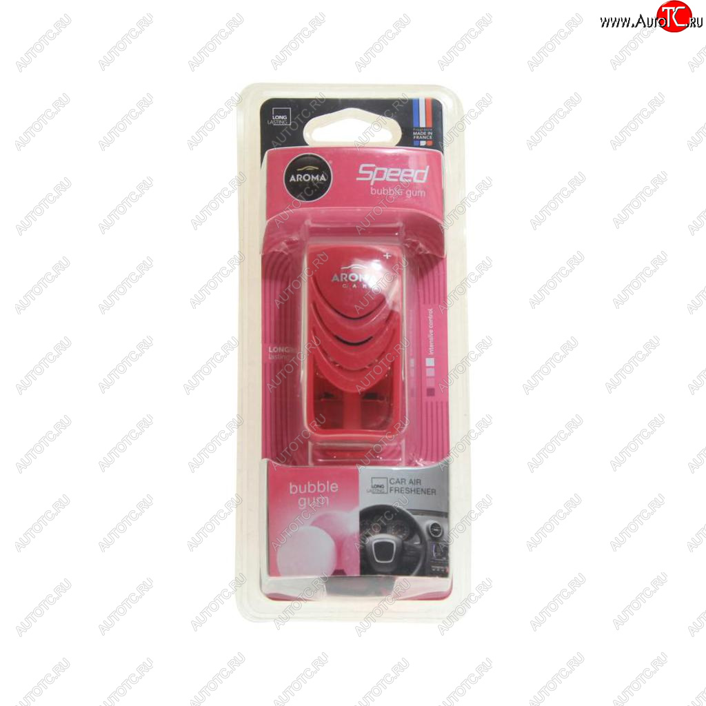 429 р. Ароматизатор на дефлектор жидкостный (bubble gum) Speed AROMA CAR AROMA CAR 92717  с доставкой в г. Майкоп