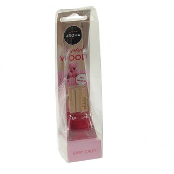 369 р. Ароматизатор подвесной жидкостный (спокойный ребенок) 7мл Crystal Wood AROMA CAR AROMA CAR 92840  с доставкой в г. Майкоп. Увеличить фотографию 1