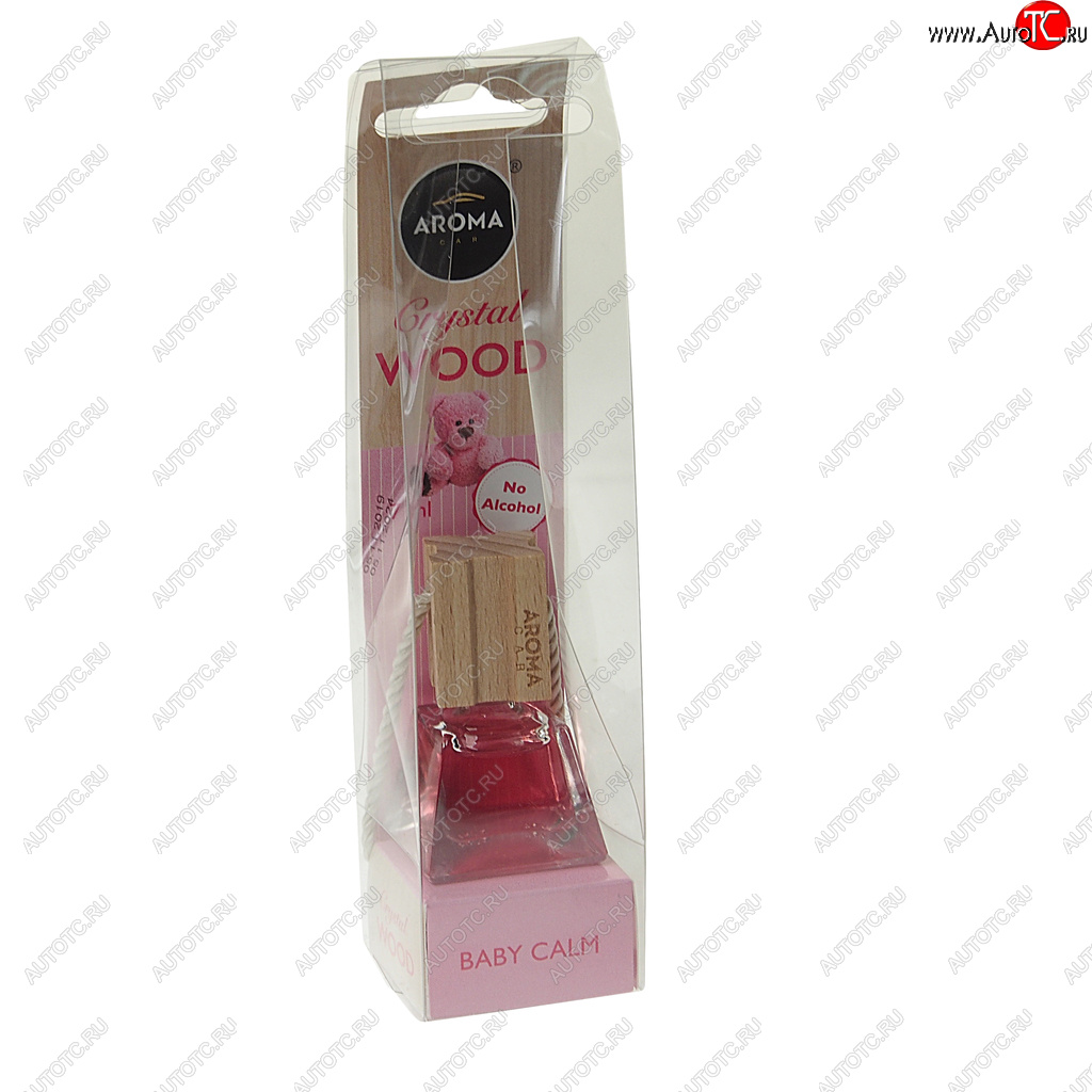 369 р. Ароматизатор подвесной жидкостный (спокойный ребенок) 7мл Crystal Wood AROMA CAR AROMA CAR 92840  с доставкой в г. Майкоп
