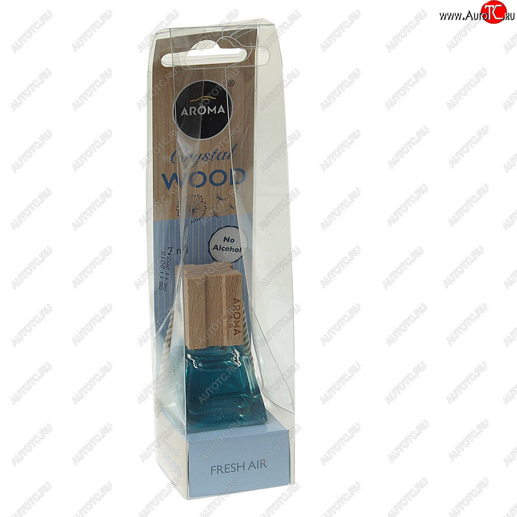 359 р. Ароматизатор подвесной жидкостный (свежий воздух) 7мл Crystal Wood AROMA CAR AROMA CAR 92841  с доставкой в г. Майкоп