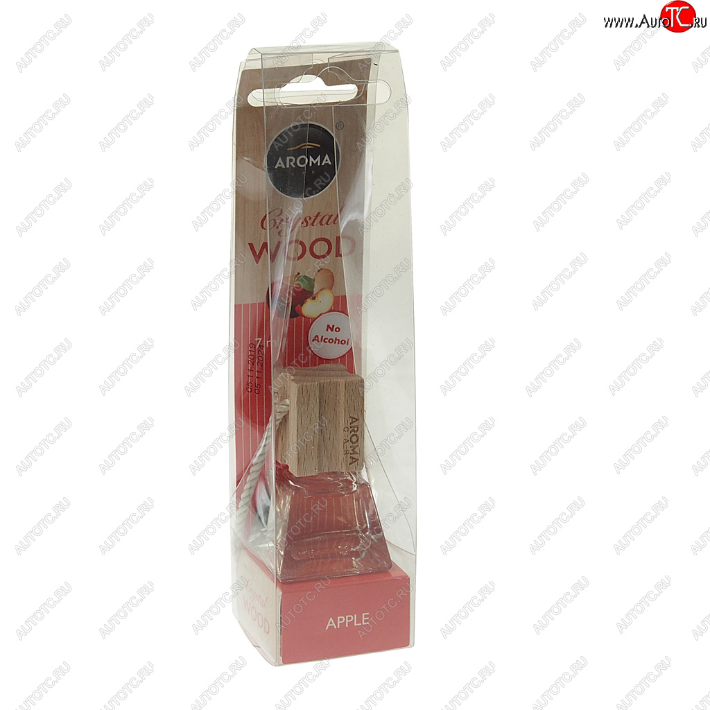 359 р. Ароматизатор подвесной жидкостный (яблоко) 7мл Crystal Wood AROMA CAR AROMA CAR 92843  с доставкой в г. Майкоп