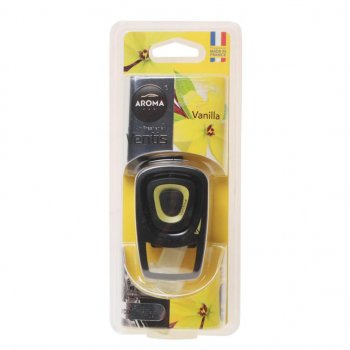 499 р. Ароматизатор на дефлектор жидкостной (ваниль) 8мл Ventis AROMA CAR AROMA CAR 92917 AROMA CAR 92917  с доставкой в г. Майкоп. Увеличить фотографию 1
