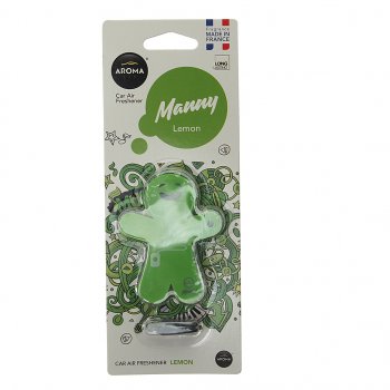 297 р. Ароматизатор на дефлектор полимерный (лимон) 8г Manny AROMA CAR AROMA CAR 92995  с доставкой в г. Майкоп. Увеличить фотографию 1