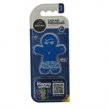 297 р. Ароматизатор на дефлектор полимерный (новая машина) 8г Manny AROMA CAR AROMA CAR 92996  с доставкой в г. Майкоп. Увеличить фотографию 1