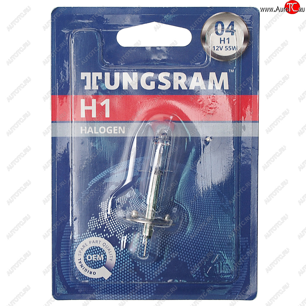 227 р. Лампа 12V H1 55W P14.5s блистер (1шт.) TUNGSRAM TUNGSRAM 93105767  с доставкой в г. Майкоп
