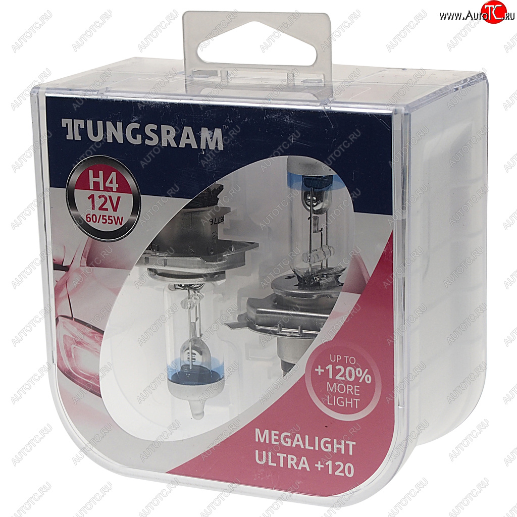 1 489 р. Лампа 12V H4 6055W P43t +120% бокс (2шт.) TUNGSRAM TUNGSRAM 93116867  с доставкой в г. Майкоп