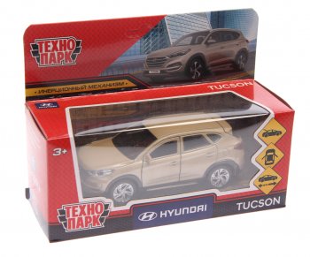 939 р. Модель автомобиля HYUNDAI Tucson металлическая ТЕХНОПАРК ТЕХНОПАРК 937421  с доставкой в г. Майкоп. Увеличить фотографию 1