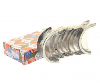 2 669 р. Вкладыши DAEWOO Nexia (95-) коренные d+0.25 комплект (10шт.) KFM KFM 93742706  с доставкой в г. Майкоп. Увеличить фотографию 1