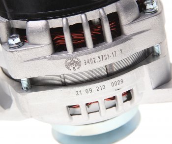 9 199 р. Генератор ГАЗ-3302 Бизнес,УАЗ дв.УМЗ-4216 14В 140А одноручьевой шкив под ремень 13мм АТЭ-1ПРАМО АТЭ-1 9402.3701-17у  с доставкой в г. Майкоп. Увеличить фотографию 5