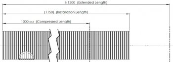 1 699 р. Гофра MAN выхлопной системы (d=110 L=1000) (цинк) E-line DINEX DINEX 94110  с доставкой в г. Майкоп. Увеличить фотографию 3