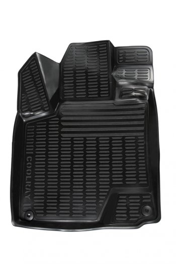 2 169 р. Коврик салона GEELY Coolray (20-) полиуретан черный (4 предм.) SEINTEX SEINTEX 94398  с доставкой в г. Майкоп. Увеличить фотографию 2